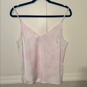Pink Tie-Dye Women's Camisole Top